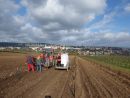 Zakládání sadu pomocí autopilotu Raven bez geodeta